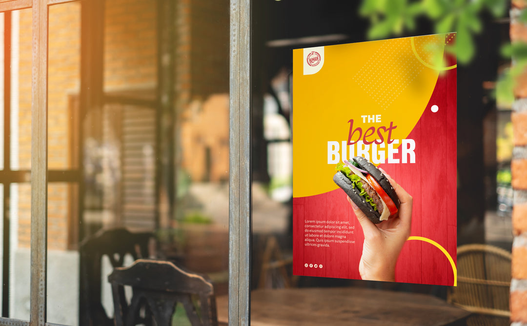 Restaurant Window Decals