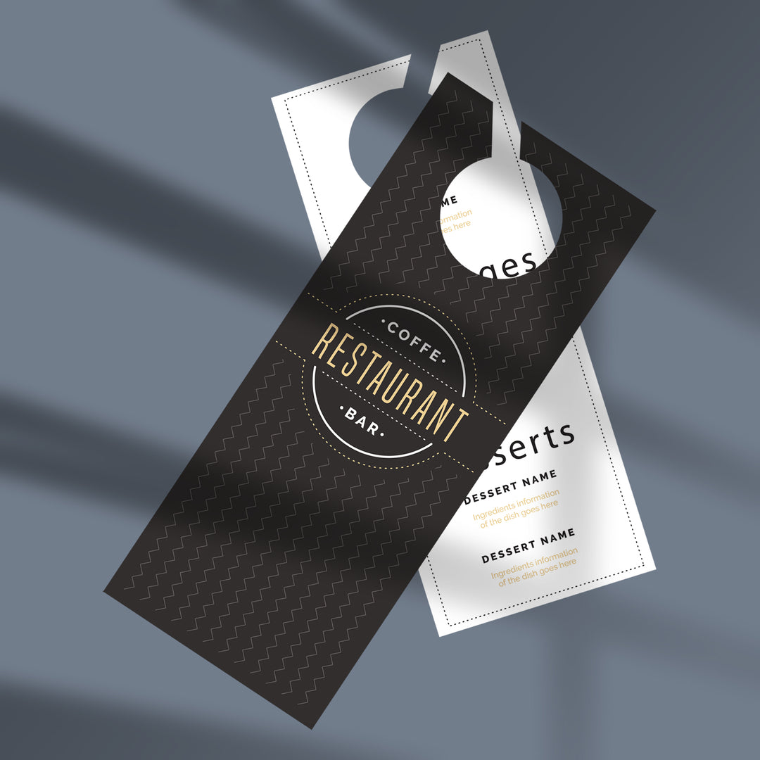 Premium Matte Door Hangers
