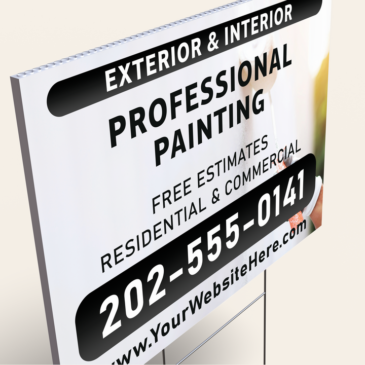 House Painting Yard Signs