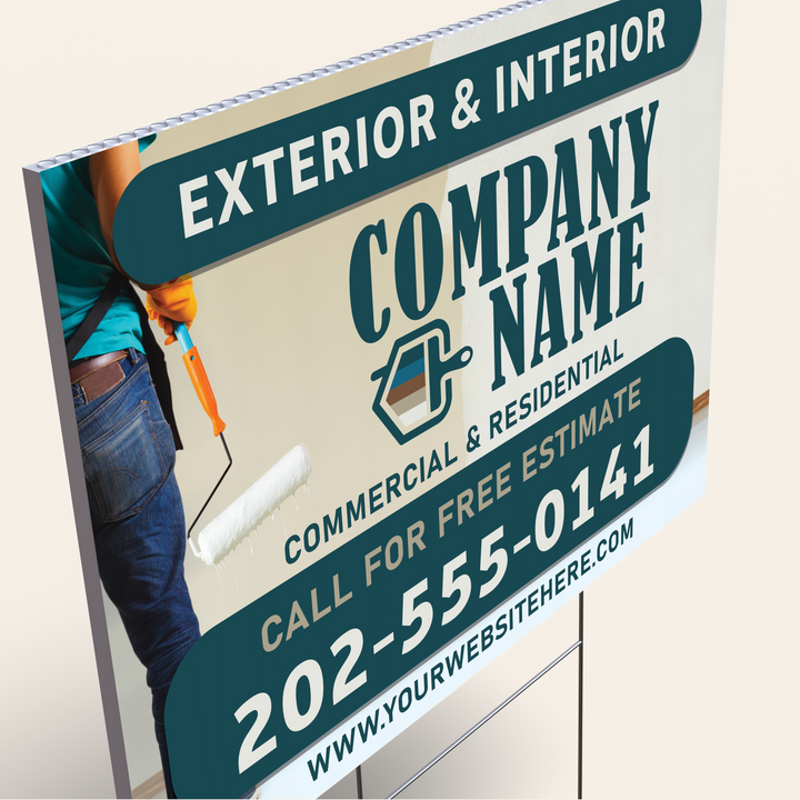 House Painting Yard Signs