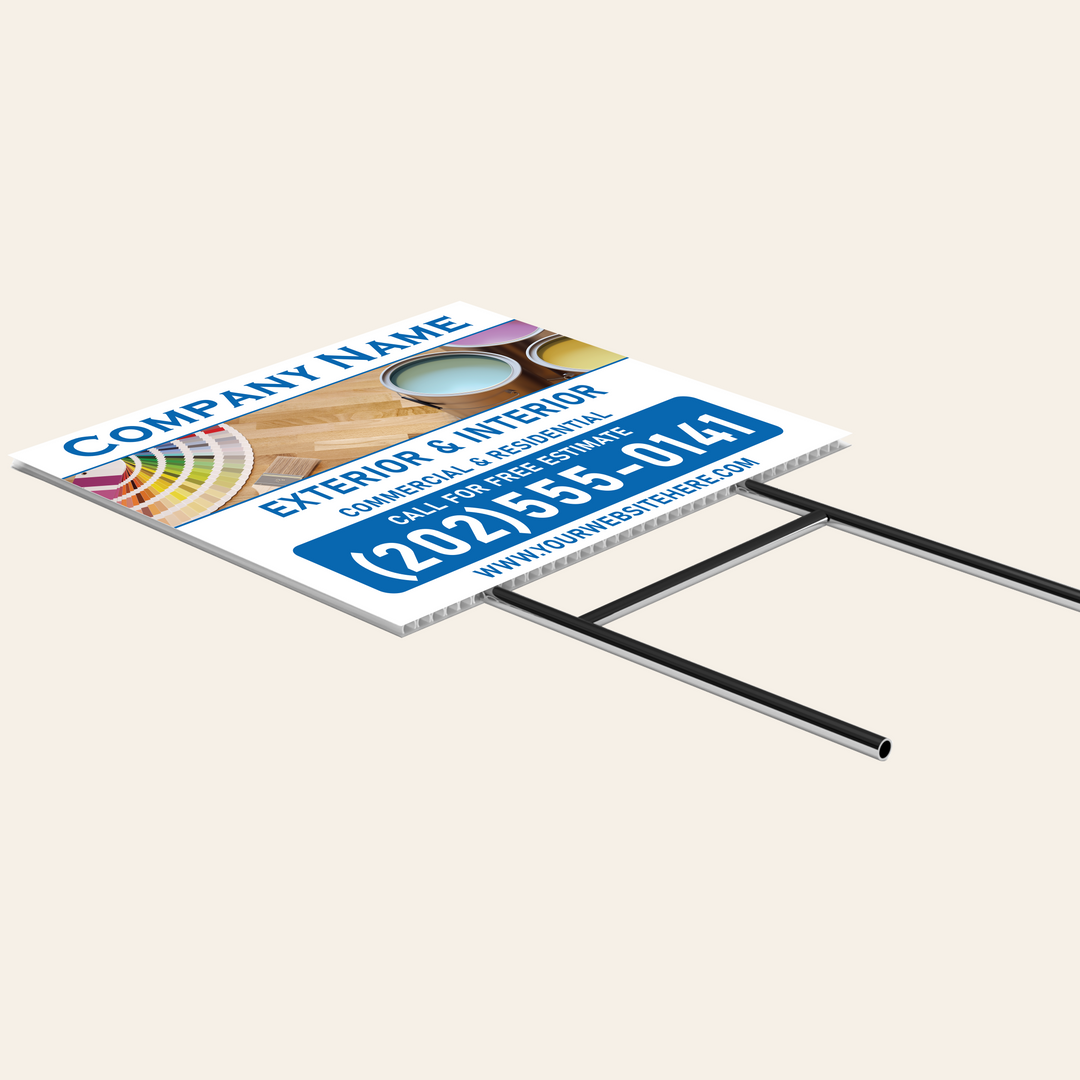 House Painting Yard Signs