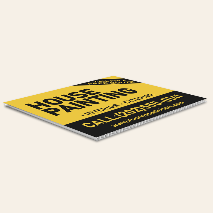House Painting Yard Signs