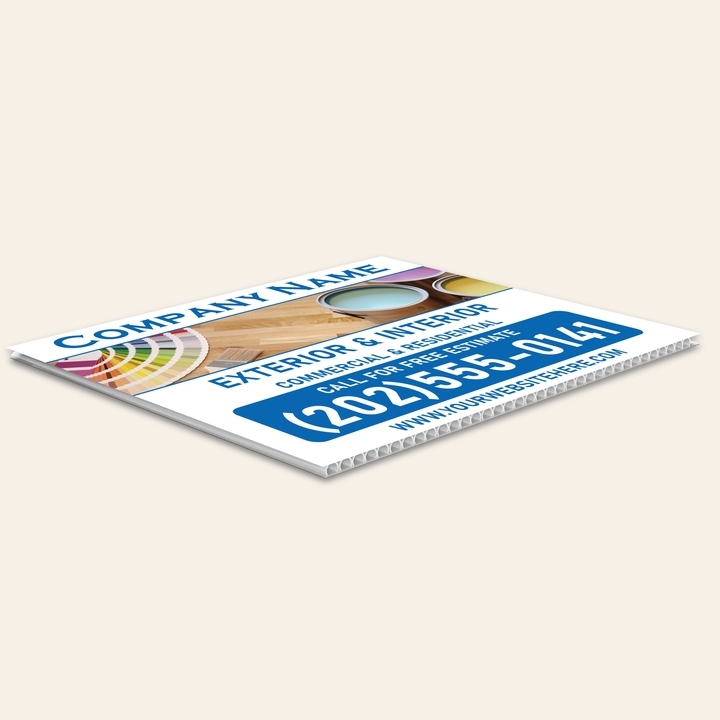 House Painting Yard Signs