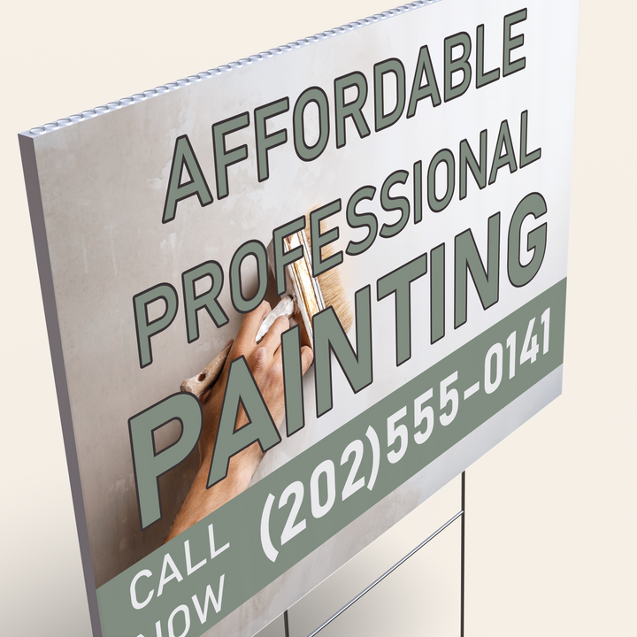 House Painting Yard Signs
