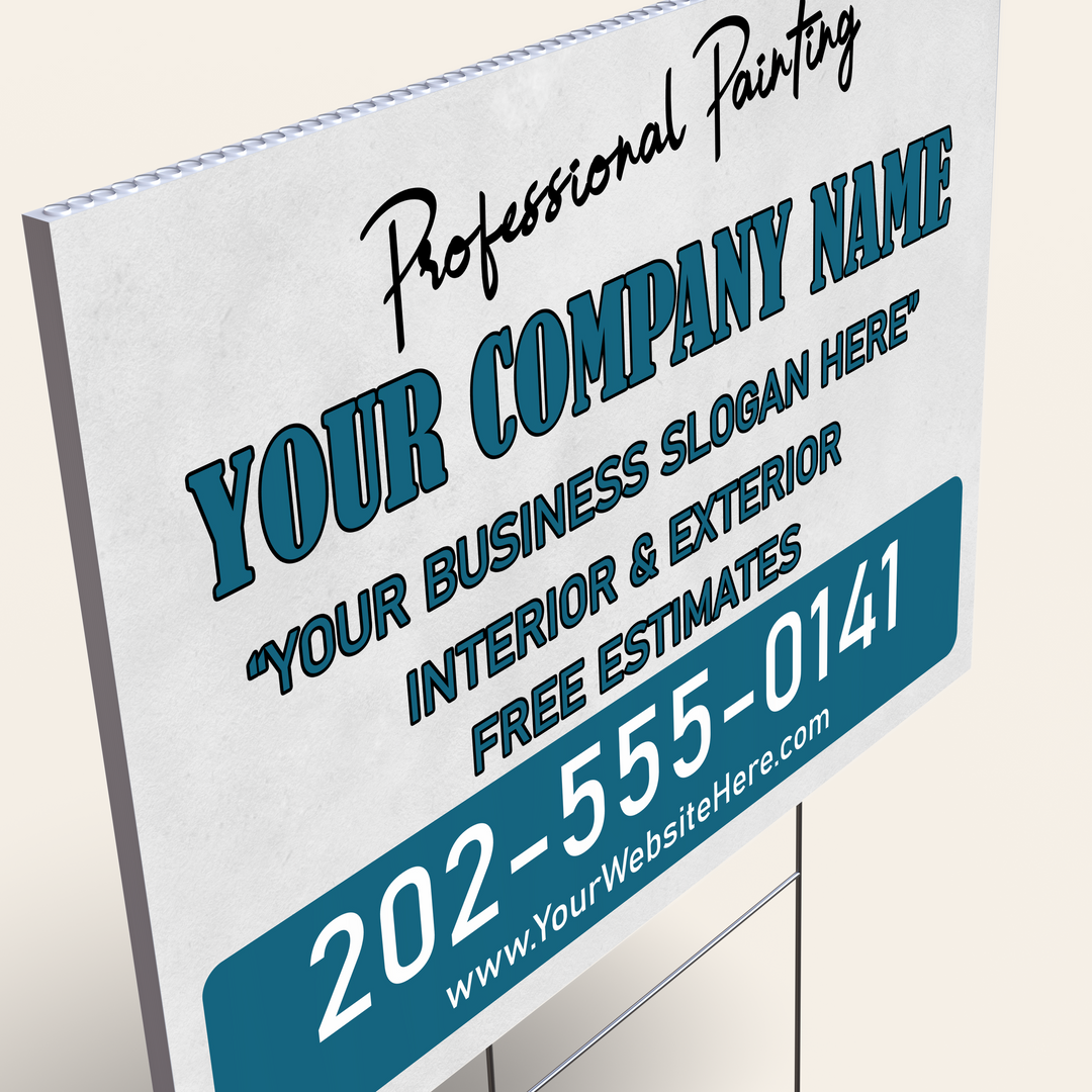 House Painting Yard Signs