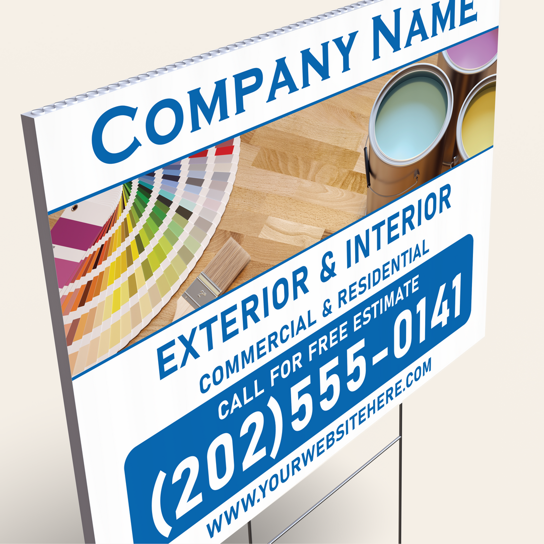 House Painting Yard Signs