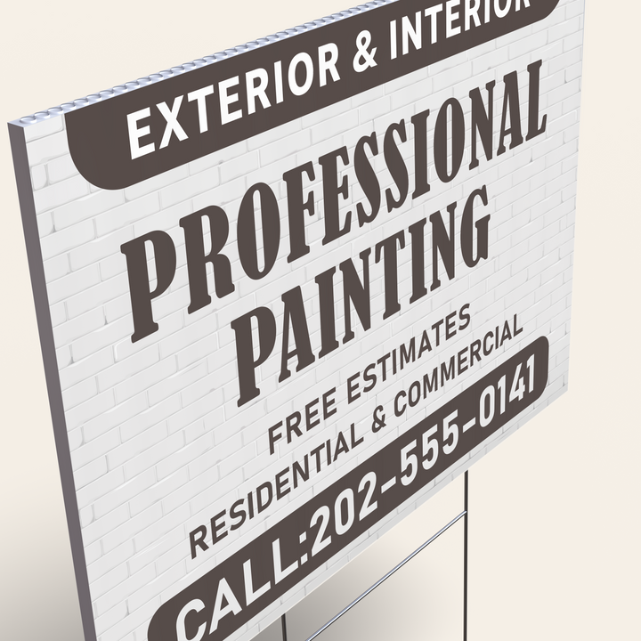 House Painting Yard Signs