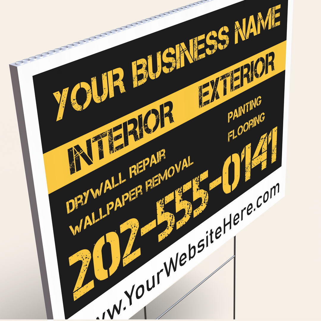 House Painting Yard Signs