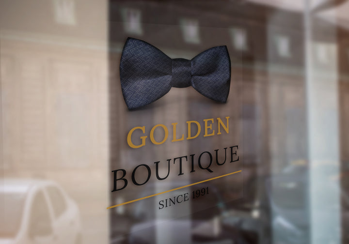  boutique window decals 